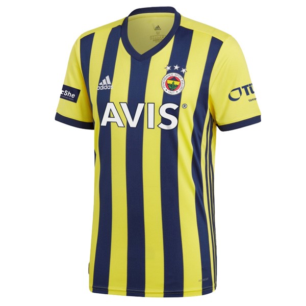 Thailand Trikot Fenerbahce SK Heim 2021-22 Gelb Fussballtrikots Günstig